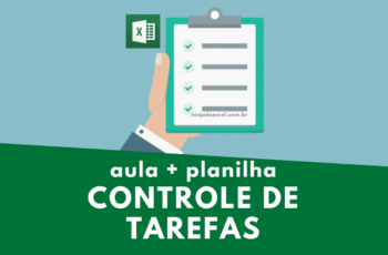 Planilha Controle de Tarefas (Aula + Planilha)