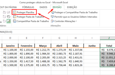 Como proteger célula no Excel Utilize e proteja se Ninja do Excel