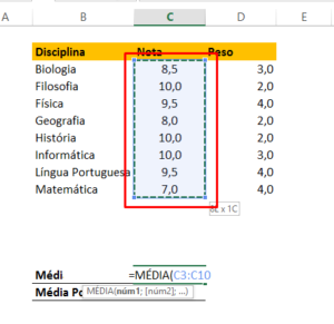 Como Calcular Média Ponderada no Excel Ninja do Excel