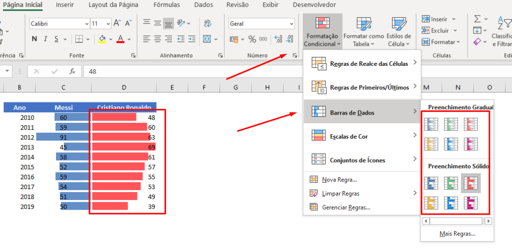 Gr Fico De Pir Mide Formata O Condicional No Excel Ninja Do Excel