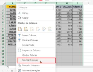 Como Desocultar Colunas E Linhas No Excel Reexibir Ninja Do Excel