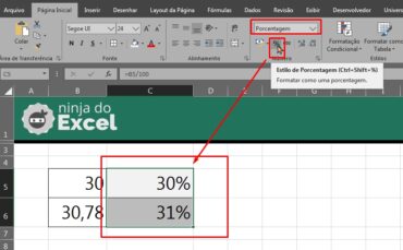 Converter N Mero Em Percentual No Excel Ninja Do Excel