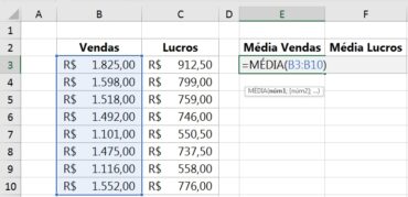 Como Calcular Média Aritmética no Excel Ninja do Excel