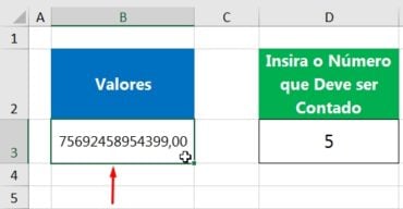 Contar N Meros Espec Ficos Vba Planilha Pronta