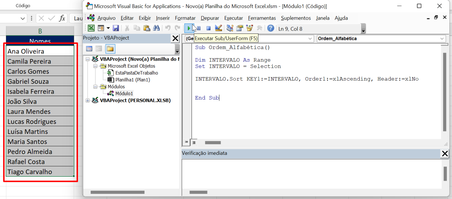 Como Colocar em Ordem Alfabética no Excel Ninja do Excel