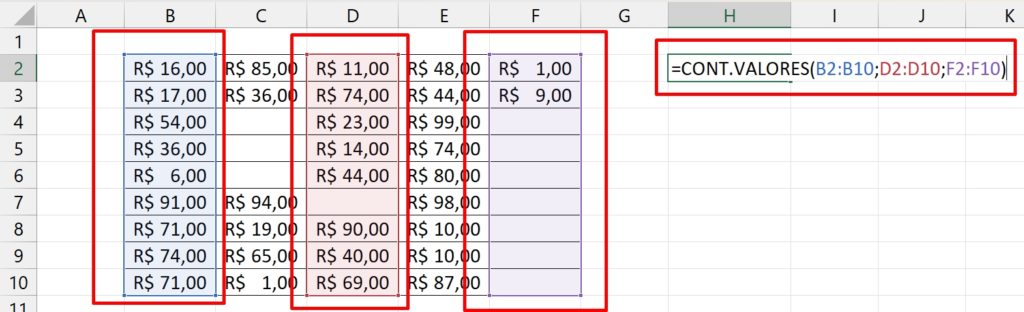 Contar C Lulas Preenchidas Texto Excel Ninja Do Excel