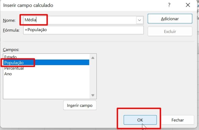 Como Criar Coluna de Média e Soma na Tabela Dinâmica Ninja do Excel