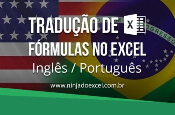 Tradução de Fórmulas no Excel – Inglês / Português