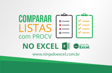Comparar Listas no Excel Utilizando a Função PROCV