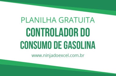 Modelo de Planilha – Controlador do consumo de gasolina