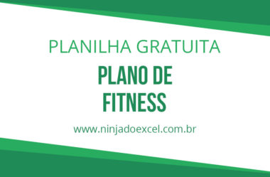 Modelo de Planilha – Plano de Fitness
