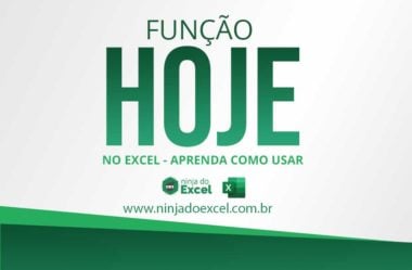 Função HOJE no Excel: Aprenda Como Usar