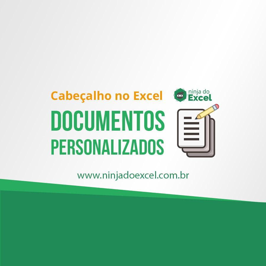 Capa Cabe Alhos No Excel Documentos Personalizados Ninja Do Excel