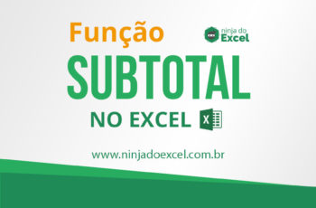 Função SUBTOTAL no Excel
