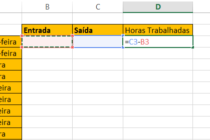 Somar horas excel