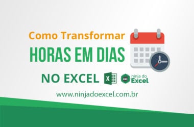 Como transformar horas em dias no Excel