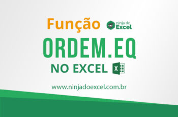 Ordem.EQ (Função ORDEM.EQ) no Excel