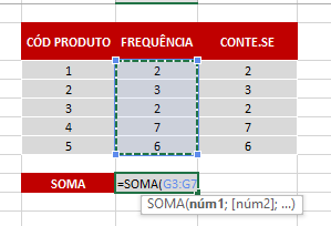 Prova 2 PARTE 2 de Função FREQUÊNCIA no Excel