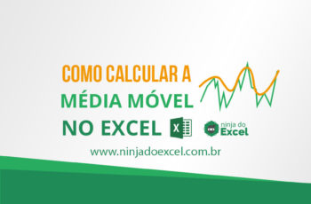 Como calcular a média móvel no Excel
