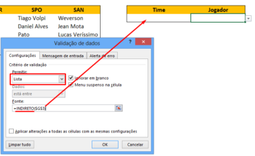 Valida O De Dados Com Dependentes Ninja Do Excel