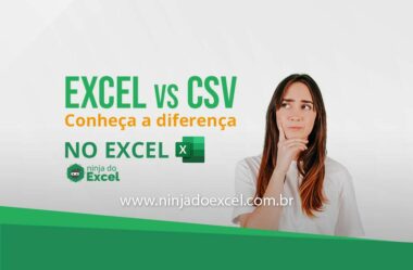 Veja as diferenças entre CVS e Excel