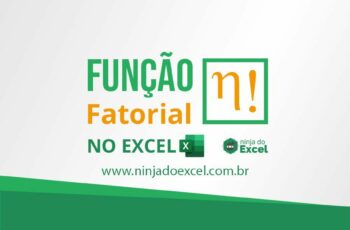 Função Fatorial no Excel