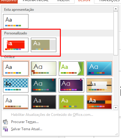 Como Baixar Novos Temas para PowerPoint - Ninja do Excel