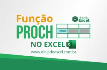 Função PROCH no Excel
