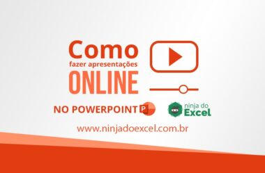 Apresentação online no PowerPoint