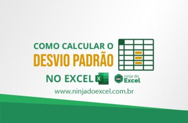 Calculando o Desvio Padrão no Excel