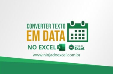 Converter Texto em Data no Excel