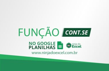 Função CONT.SE no Google Planilhas