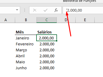Erro na célula de Janela de Inspeção no Excel