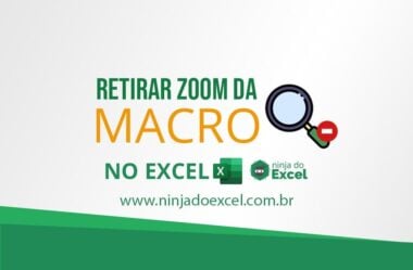 Retirar o Refresh da Macro no Excel