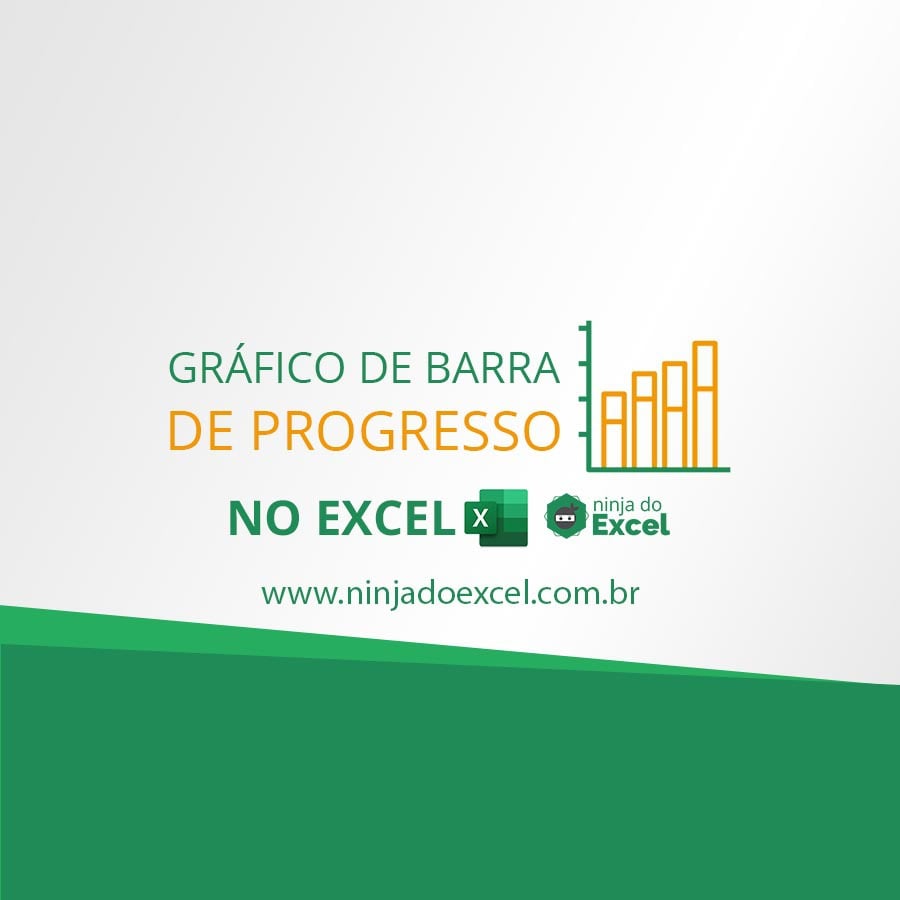 Capa do gráfico de barra de progresso no Excel