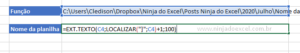 Descubra O Nome Da Planilha No Excel Automaticamente Ninja Do Excel