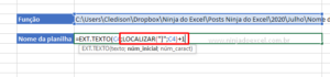 Descubra O Nome Da Planilha No Excel Automaticamente Ninja Do Excel