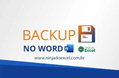 Backup no Word – Como não perder os seus Documentos