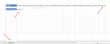 Descubra O Nome Da Planilha No Excel Automaticamente Ninja Do Excel