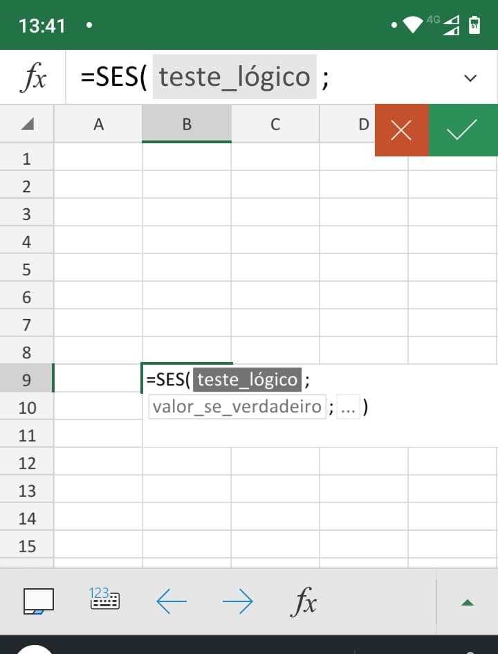 Funções do Excel para Celular