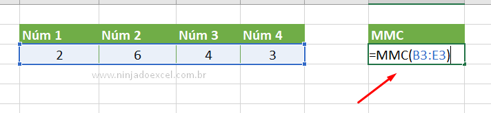 Abrindo a função MMC no Excel