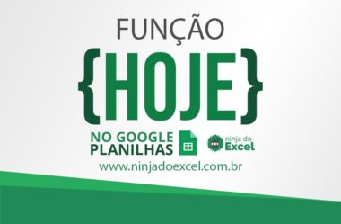 Função HOJE no Google Planilhas