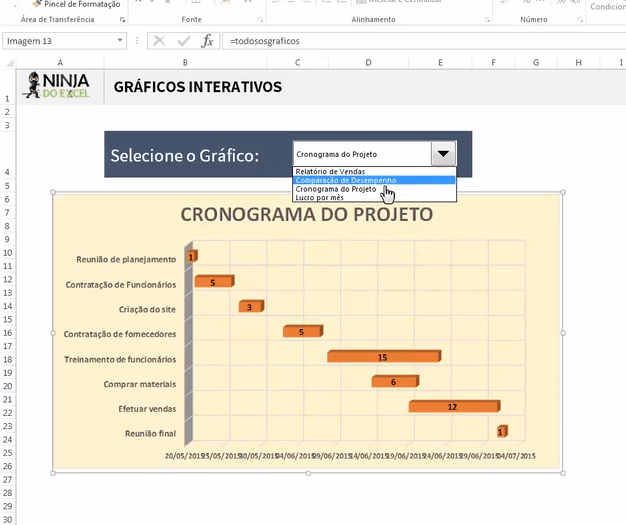 Oportunidade única - Ninja do Excel