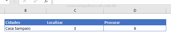 Segundo resultado da Localizar ou Procurar no Excel