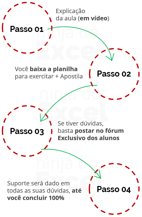 método curso Ninja Excel