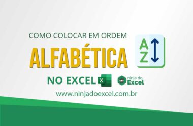 Como Colocar em Ordem Alfabética no Excel