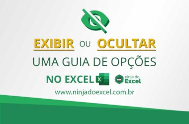 Exibir ou Ocultar uma Guia de Opções no Excel