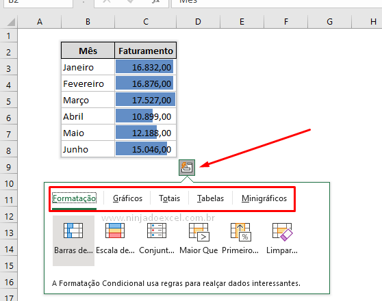 Análise Rápida para as Dicas Básicas para Quem não Sabe Nada de Excel
