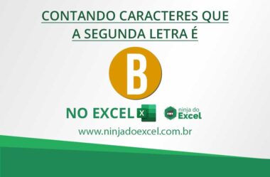 Exercício de Excel Avançado: Contando Caracteres que a Segunda Letra é B (Planilha para Download)