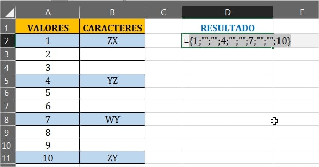 Depurando a função SE em Como Juntar Valores em uma Célula no Excel